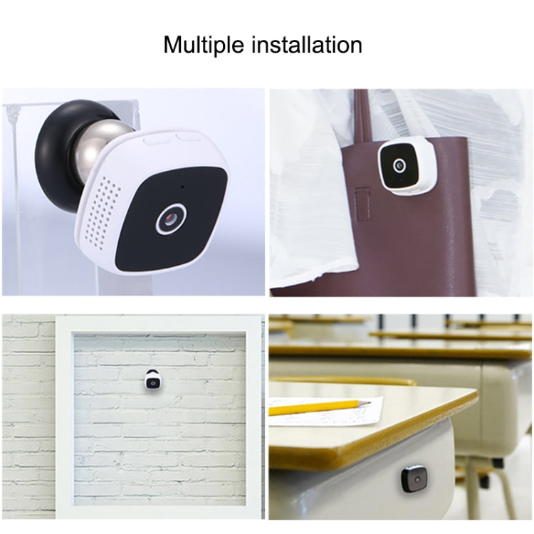 CAMSOY C9 HD 1280 x 720P 70 Degree Wide Angle Wireless WiFi Wearable Intelligent Surveillance Camera, Support Infrared Right Vision & Motion Detection Alarm & Loop Recording & Timed Capture, C9 – Magnetic