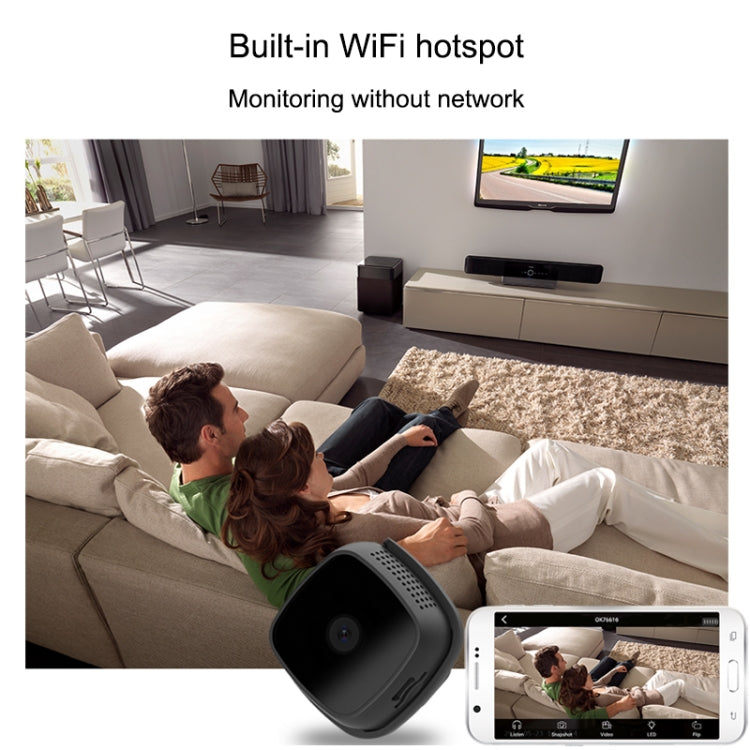 CAMSOY C9 HD 1280 x 720P 70 Degree Wide Angle Wireless WiFi Wearable Intelligent Surveillance Camera, Support Infrared Right Vision & Motion Detection Alarm & Loop Recording & Timed Capture, C9 – Magnetic