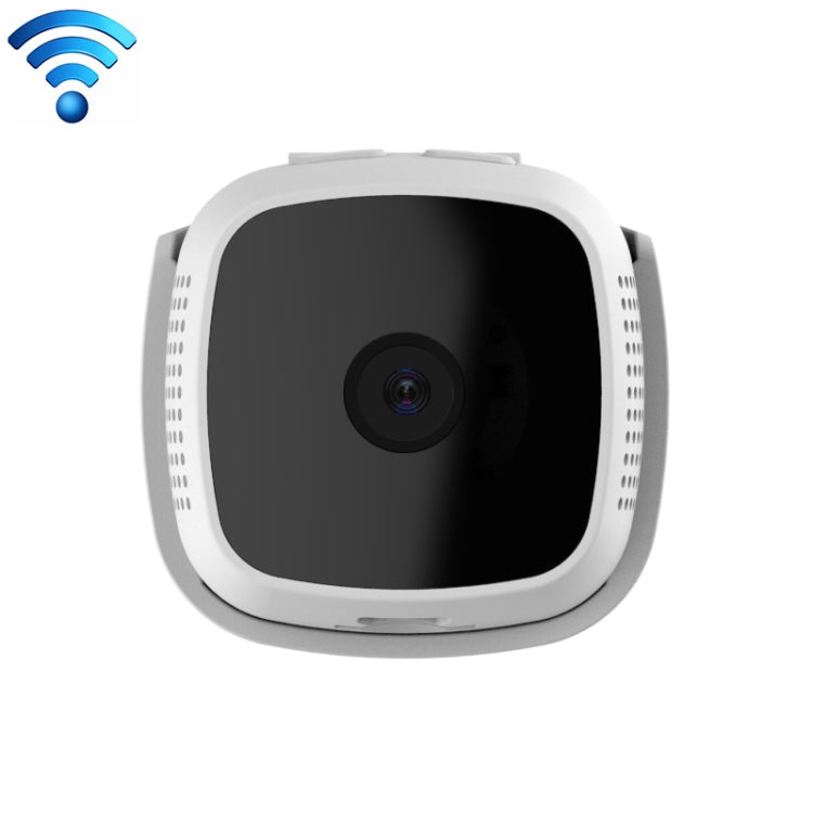 CAMSOY C9 HD 1280 x 720P 70 Degree Wide Angle Wireless WiFi Wearable Intelligent Surveillance Camera, Support Infrared Right Vision & Motion Detection Alarm & Loop Recording & Timed Capture, C9 – Magnetic C9 White