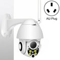 Wireless Surveillance Camera HD PTZ Home Security Outdoor IP66 Waterproof Network Dome Camera, Support Night Vision & Motion Detection & TF Card, US Plug, 2.0 MP 2.0 MP BM4090AU