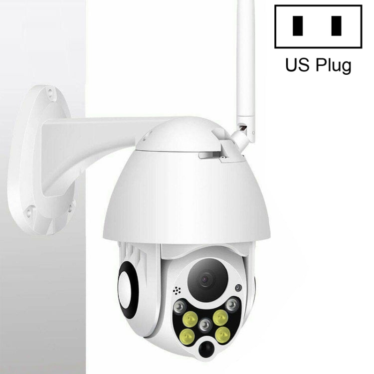 Wireless Surveillance Camera HD PTZ Home Security Outdoor IP66 Waterproof Network Dome Camera, Support Night Vision & Motion Detection & TF Card, US Plug, 2.0 MP – Waterproof 2.0 MP BM4090US