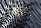 Universal Hex Dirt Catcher Anti-Slip Car Floor Mats 4pc - Large