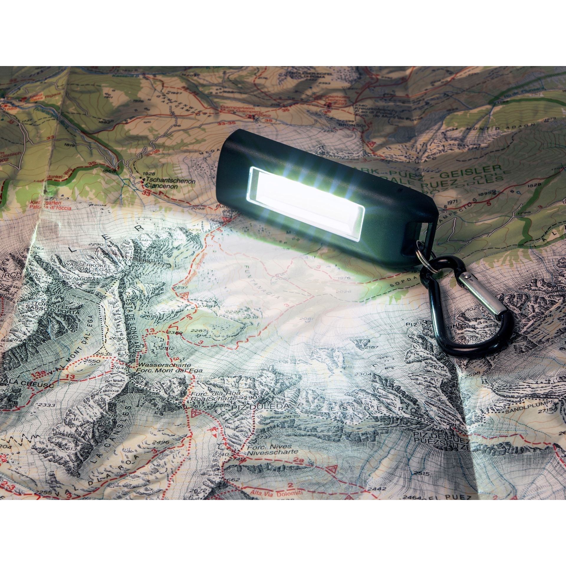 Basic Nature LED Keychain 'USB' Black