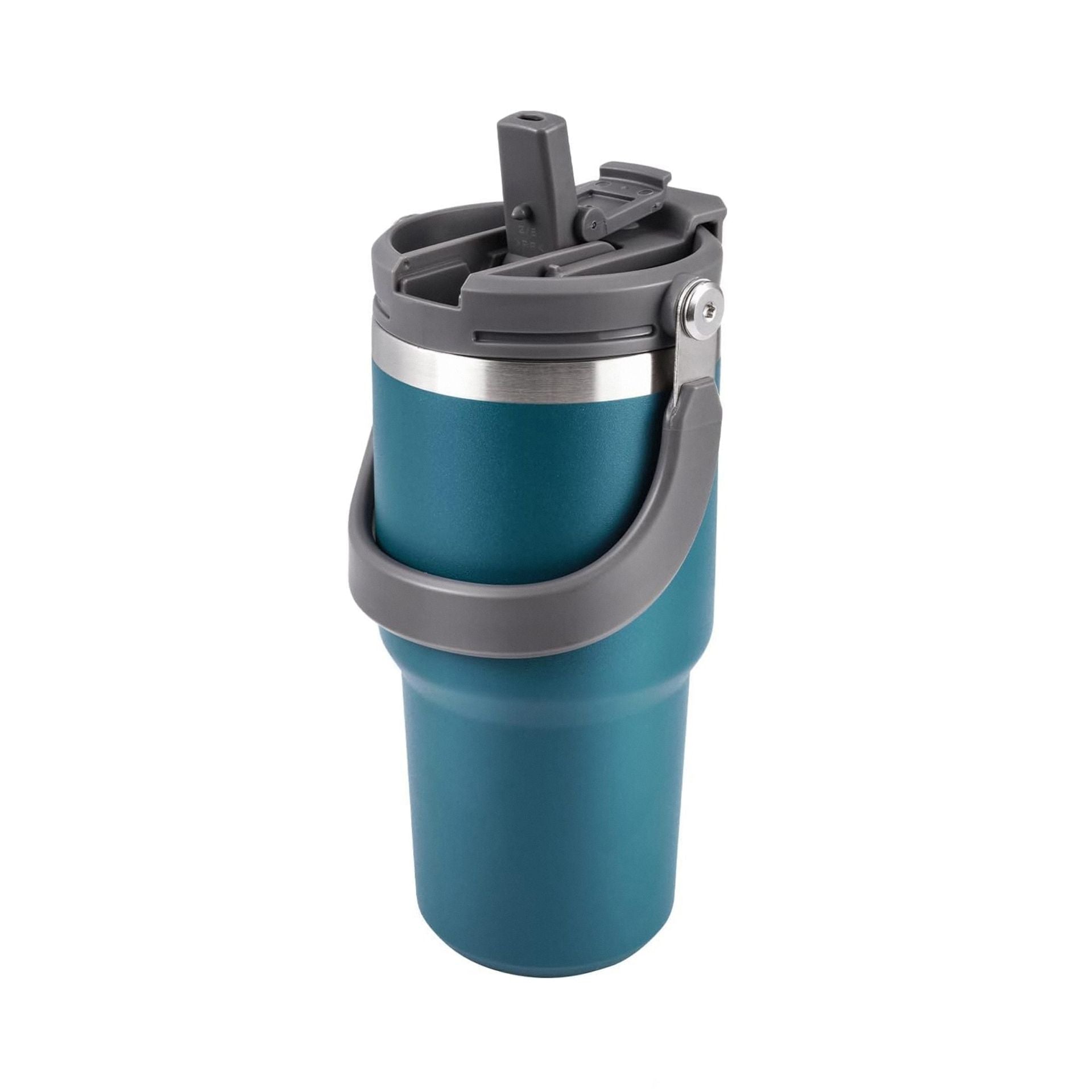 BasicNature Stainless Steel Thermo Mug 0.6L (Various Colours)