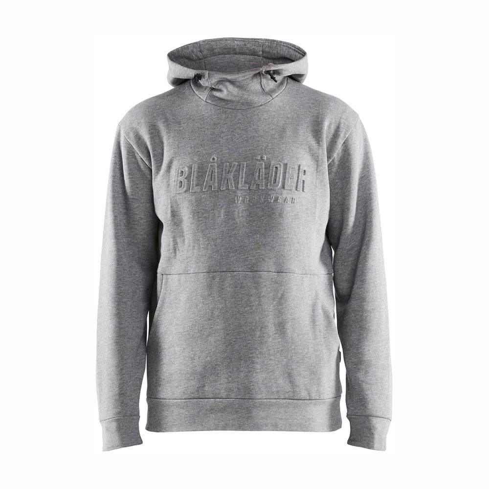 Blåkläder 3530 3D Design Work Hoodie Sweatshirt Grey Melange