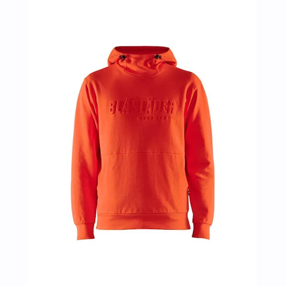 Blåkläder 3530 3D Design Work Hoodie Sweatshirt Orange