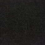 Washable Black Shaggy Rug