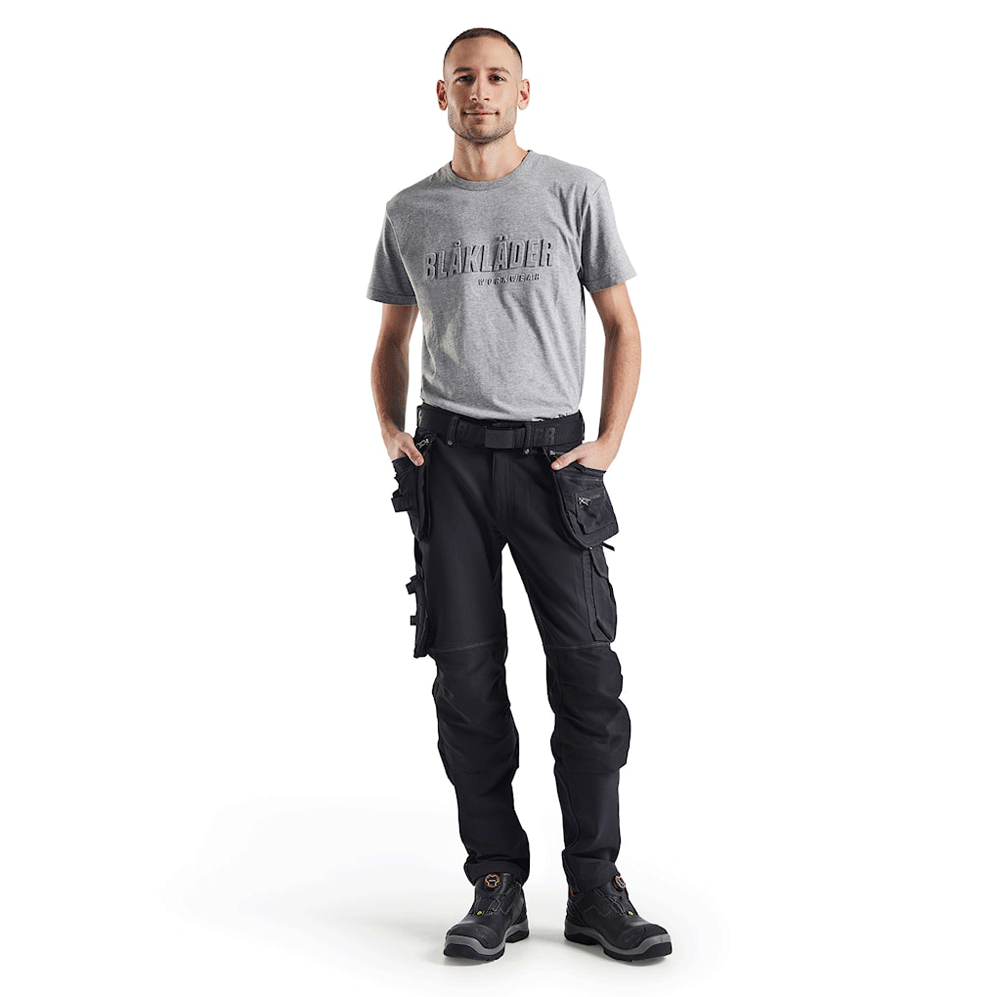 Blaklader 1998 Craftsman X1900 Holster Pocket 4-Way Stretch Work Trousers Black