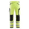 Blaklader 1197 Hi-Vis 4-Way Stretch Work Trousers Hi-vis yellow Black