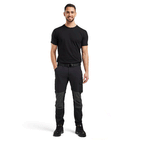 Blaklader 1422 4-Way Stretch Service Work Trousers Black / Dark Grey