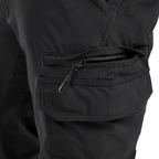 Blaklader 1422 4-Way Stretch Service Work Trousers Black/Dark Grey, 37" Waist Short Leg
