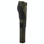 Blaklader 1422 4-Way Stretch Service Work Trousers Olive Green