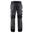 Blaklader 1555 Holster Pocket Craftsmen Work Trousers Dark Grey / Black