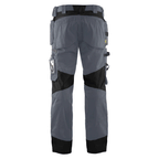 Blaklader 1555 Holster Pocket Craftsmen Work Trousers Grey / Black