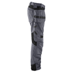 Blaklader 1555 Holster Pocket Craftsmen Work Trousers Grey / Black