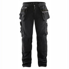 Blaklader 1805 Softshell Holster Pocket Craftsman Trouser Black