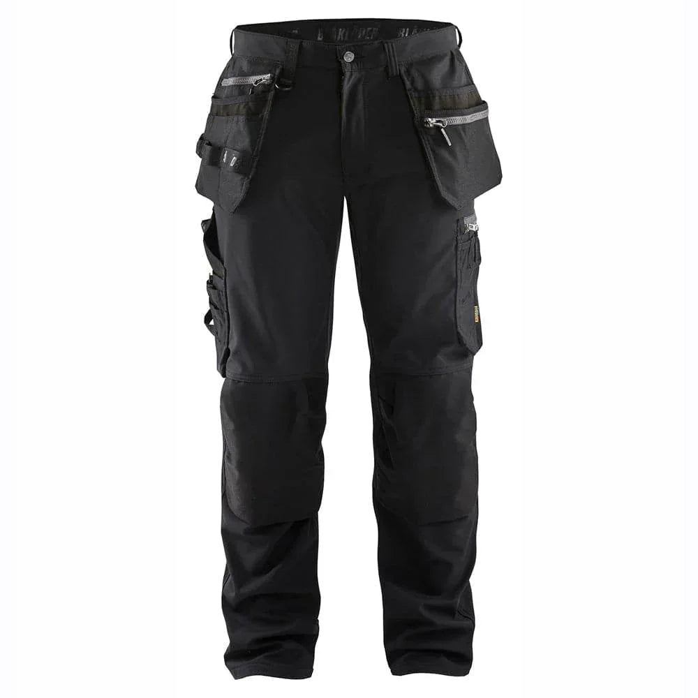 Blaklader 1805 Softshell Holster Pocket Craftsman Trouser Black