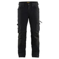 Blaklader 1989 4-Way Stretch Craftsmen Work Trousers Black