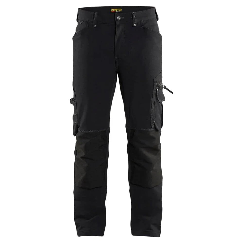 Blaklader 1989 4-Way Stretch Craftsmen Work Trousers Black