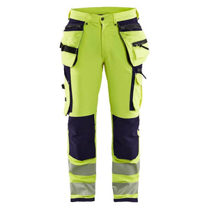 Hi-vis yellow/navy blue