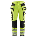Blaklader 1997 Hi-Vis 4-Way Stretch Holster Pocket Kneepad Work Trousers Hi-vis yellow Black