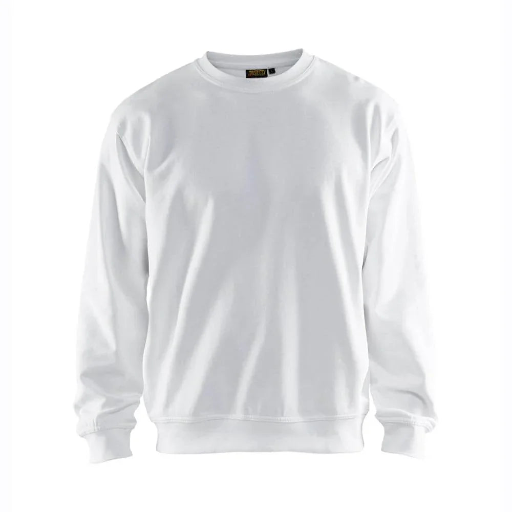 Blaklader 3340 Crew Neck Sweatshirt White