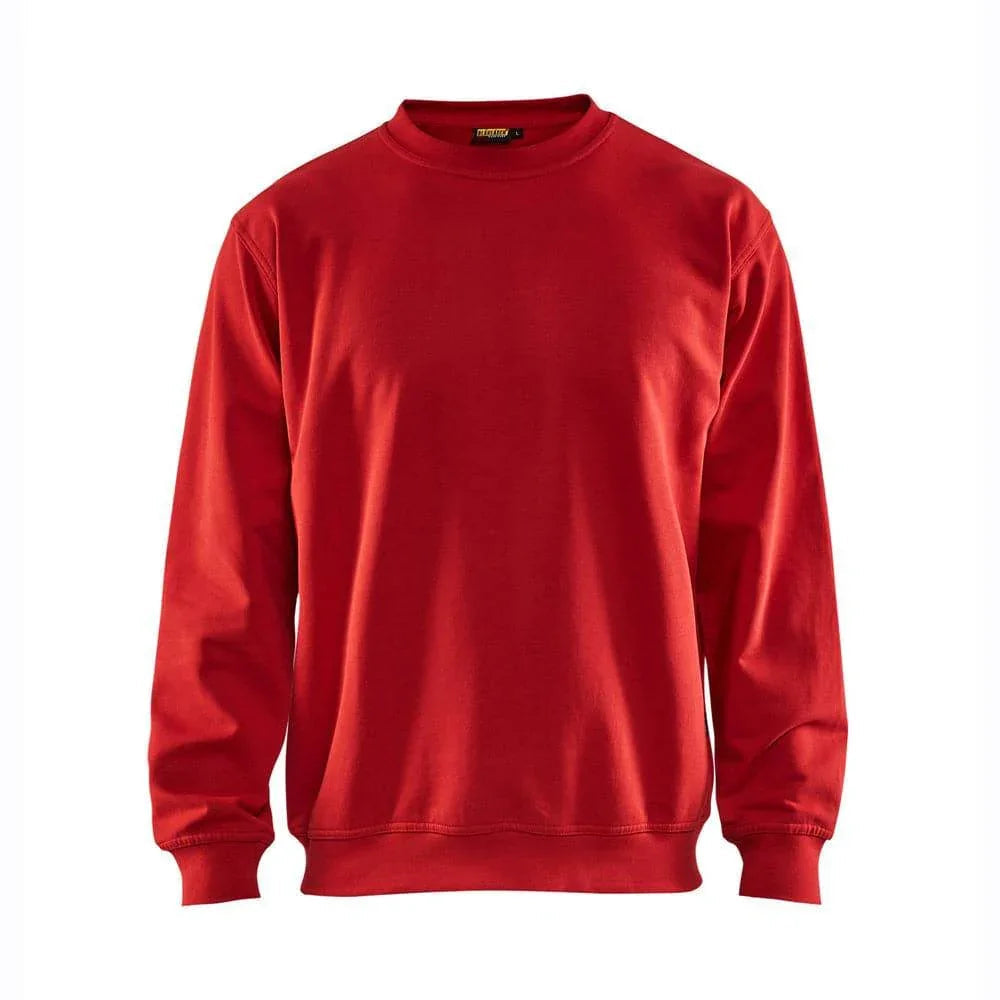 Blaklader 3340 Crew Neck Sweatshirt Red