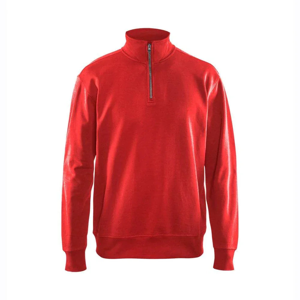 Blaklader 3369 1/4 Zip Sweatshirt Red
