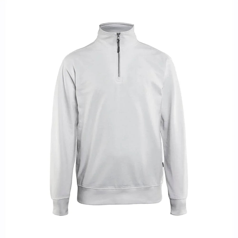 Blaklader 3369 1/4 Zip Sweatshirt White