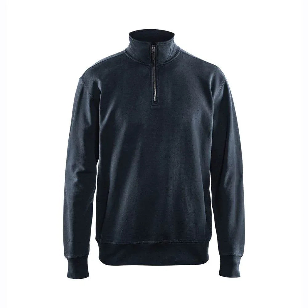 Blaklader 3369 1/4 Zip Sweatshirt Dark navy blue