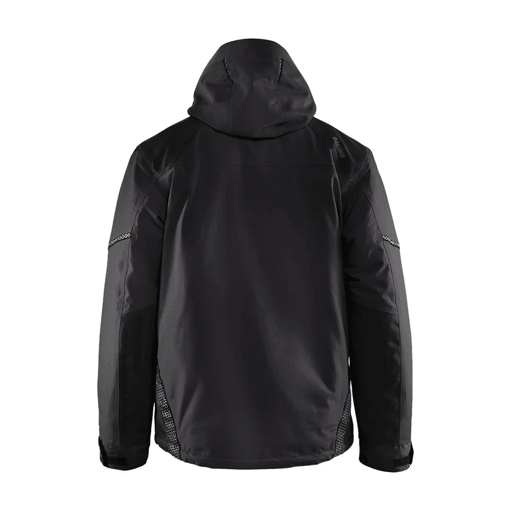 Blaklader 4881 Waterproof and Windproof Winter Jacket Hooded Black Large