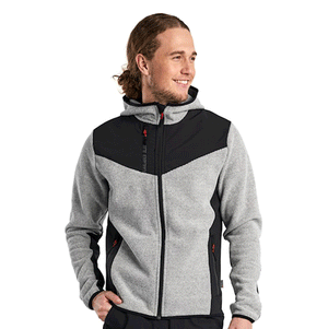 Grey melange/Black