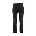 Blaklader 7122 Womens 4-Way Stretch Service Work Trouser Black Dark grey