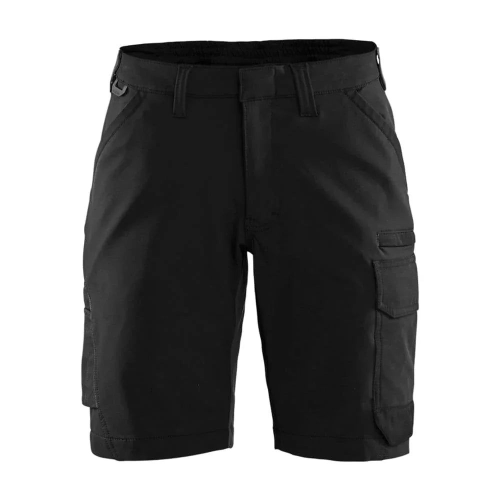 Blaklader 7123 4-Way Stretch Womens Service Shorts Black Dark grey
