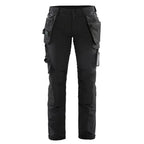 Blaklader 7192 Women's 4-Way Stretch Holster Pocket Work Trouser Black Dark grey
