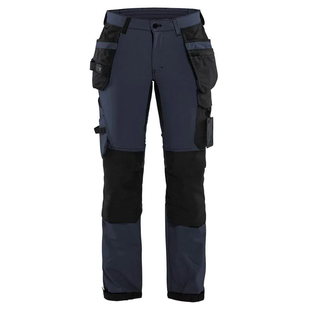 Blaklader 7192 Women's 4-Way Stretch Holster Pocket Work Trouser Dark navy Black
