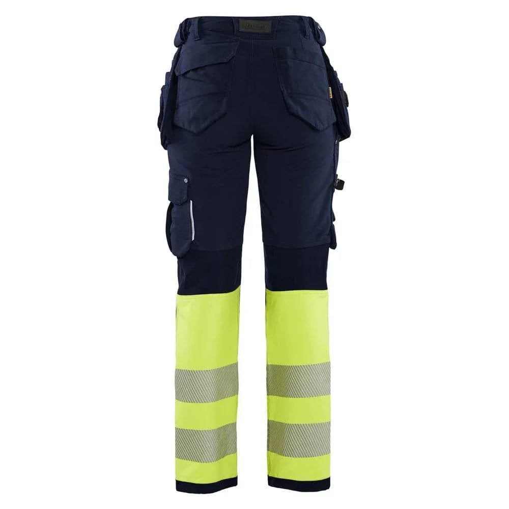 Blaklader 7193 Women's Hi-Vis 4-Way Stretch Holster Pocket Trousers