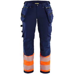 Navy blue/Orange