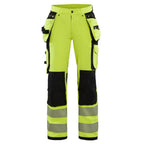 Blaklader 7197 Womens Hi-Vis 4-Way Stretch Holster Pocket Work Trouser