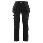 Blaklader 7198 Women's 4-Way Stretch Holster Pocket Work Trousers Black