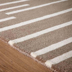 Broken Stripe Wool Rug