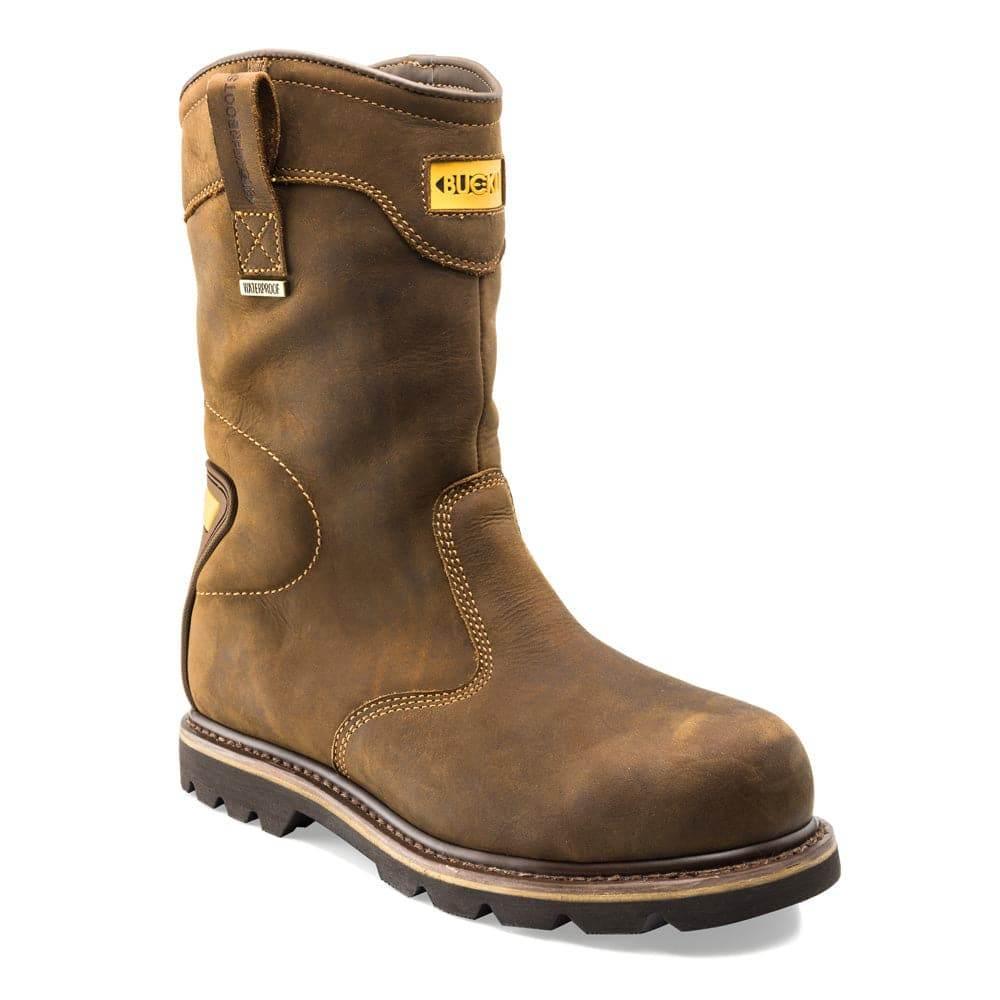 Buckler B701SMWP Crazy Horse Leather Goodyear Welted Waterproof Safety Rigger Boot Crazy Horse