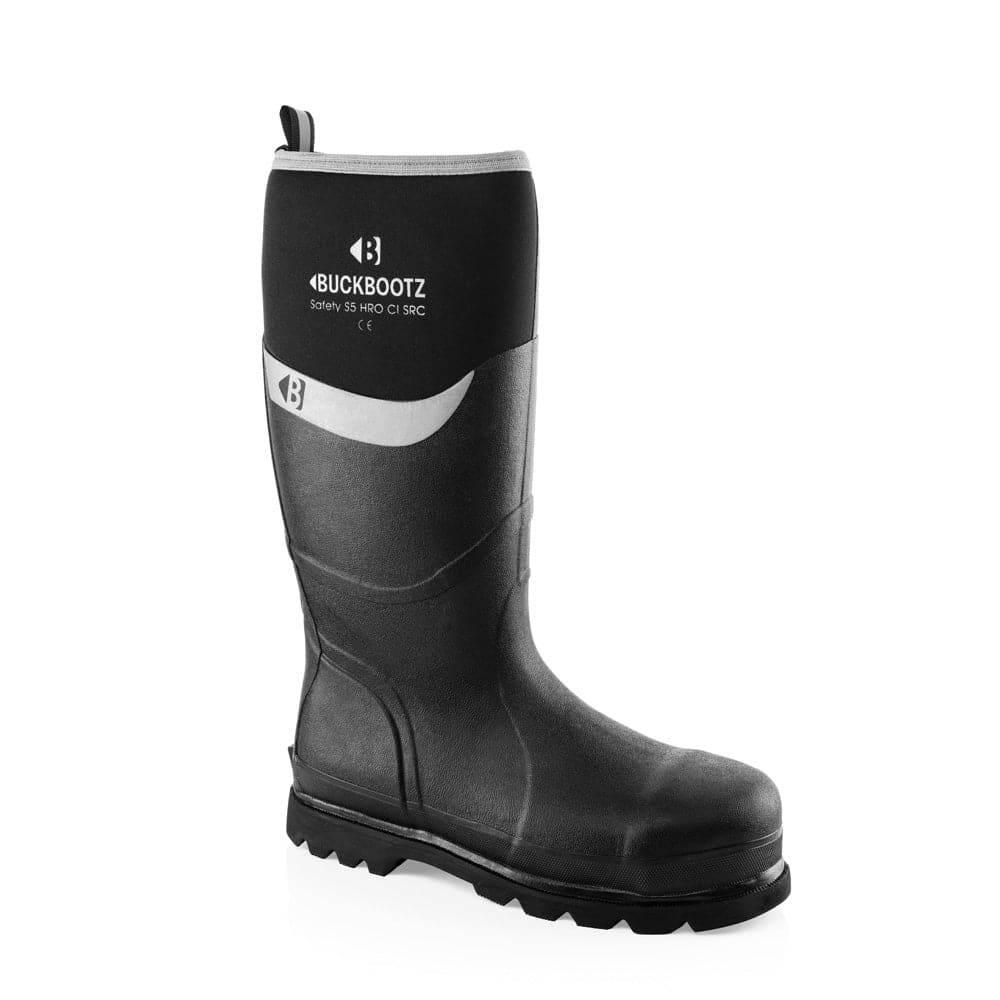 Buckler BBZ6000 S5 Neoprene / Rubber Insulated Safety Wellington Boot Black