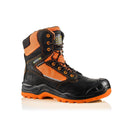 Buckler BVIZ1 S3 360° High Visibility Metal Free Waterproof Safety Lace/Zip Boot Orange Black