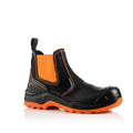 Buckler BVIZ3 High Visibility Waterproof Safety Dealer Work Boot Orange Black
