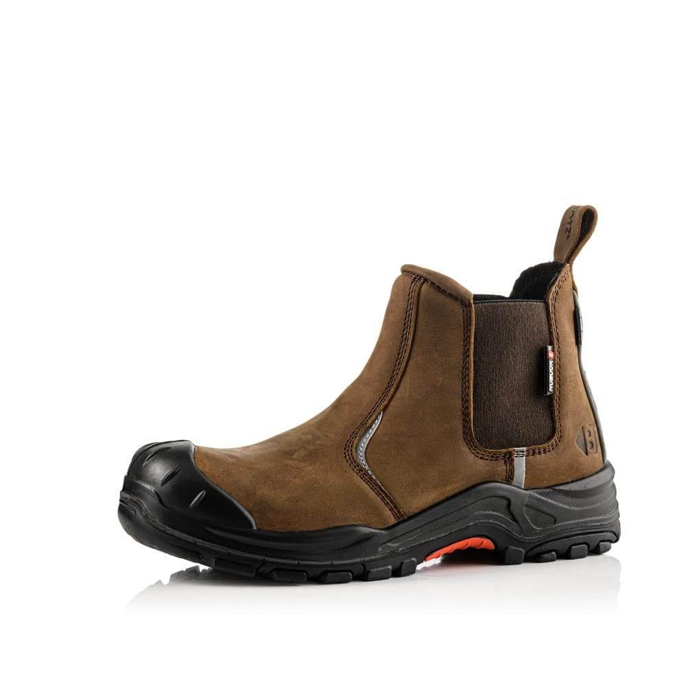 Buckler NKZ101 Nubuckz Safety Work Dealer Boot Brown