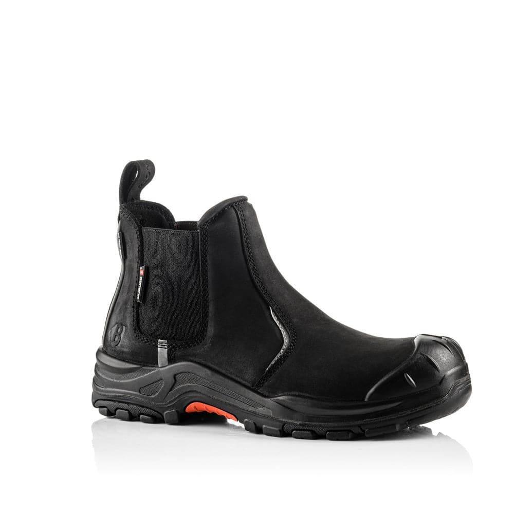 Buckler NKZ101 Nubuckz Safety Work Dealer Boot Black
