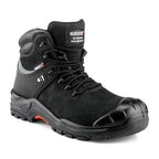 Buckler NKZ102BR S3 HRO SRC WRU Brown Safety Lace Boot Black
