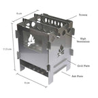 Bushcraft Essentials Bushbox Set Outdoor stove