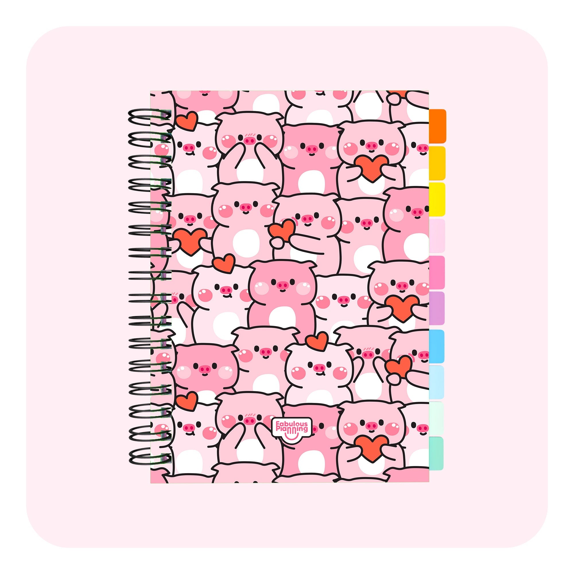 Weekly Undated Spiral Journal